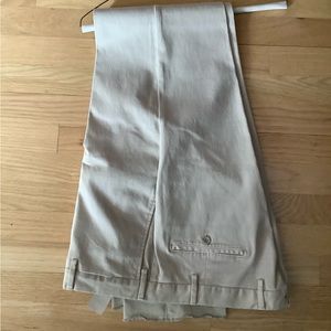 Isaia khaki pants Sz 38.